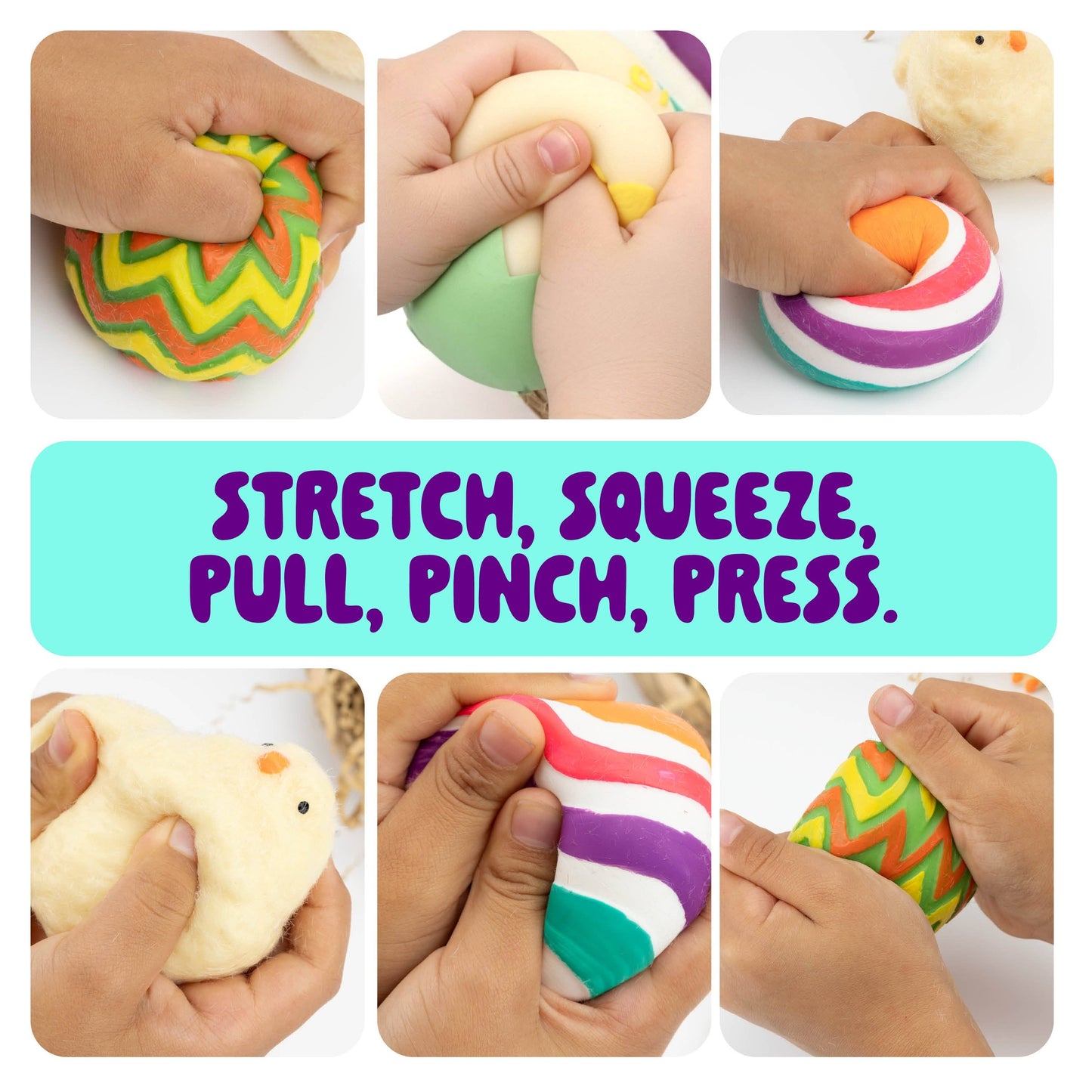 Taba Squishy Chicken Nest Egg Kit