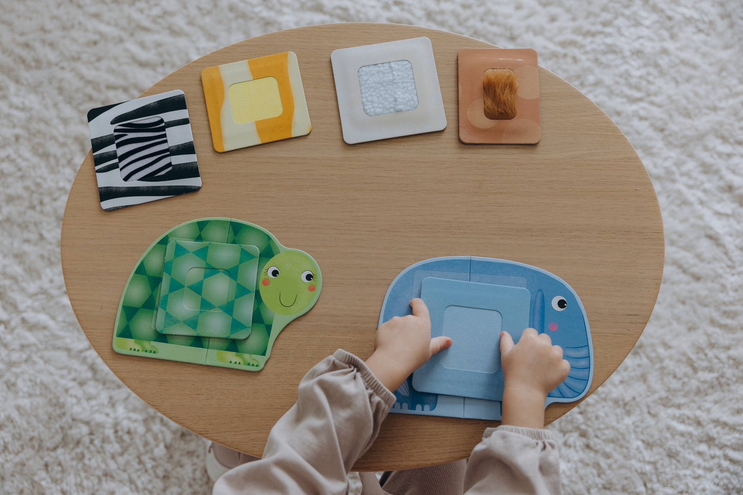 Tactile Animals Montessori For Toddlers