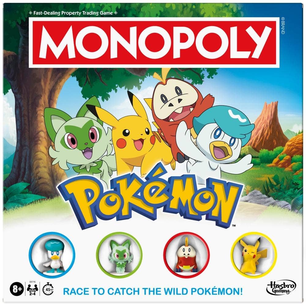 Monopoly Pokemon Edition Board Game