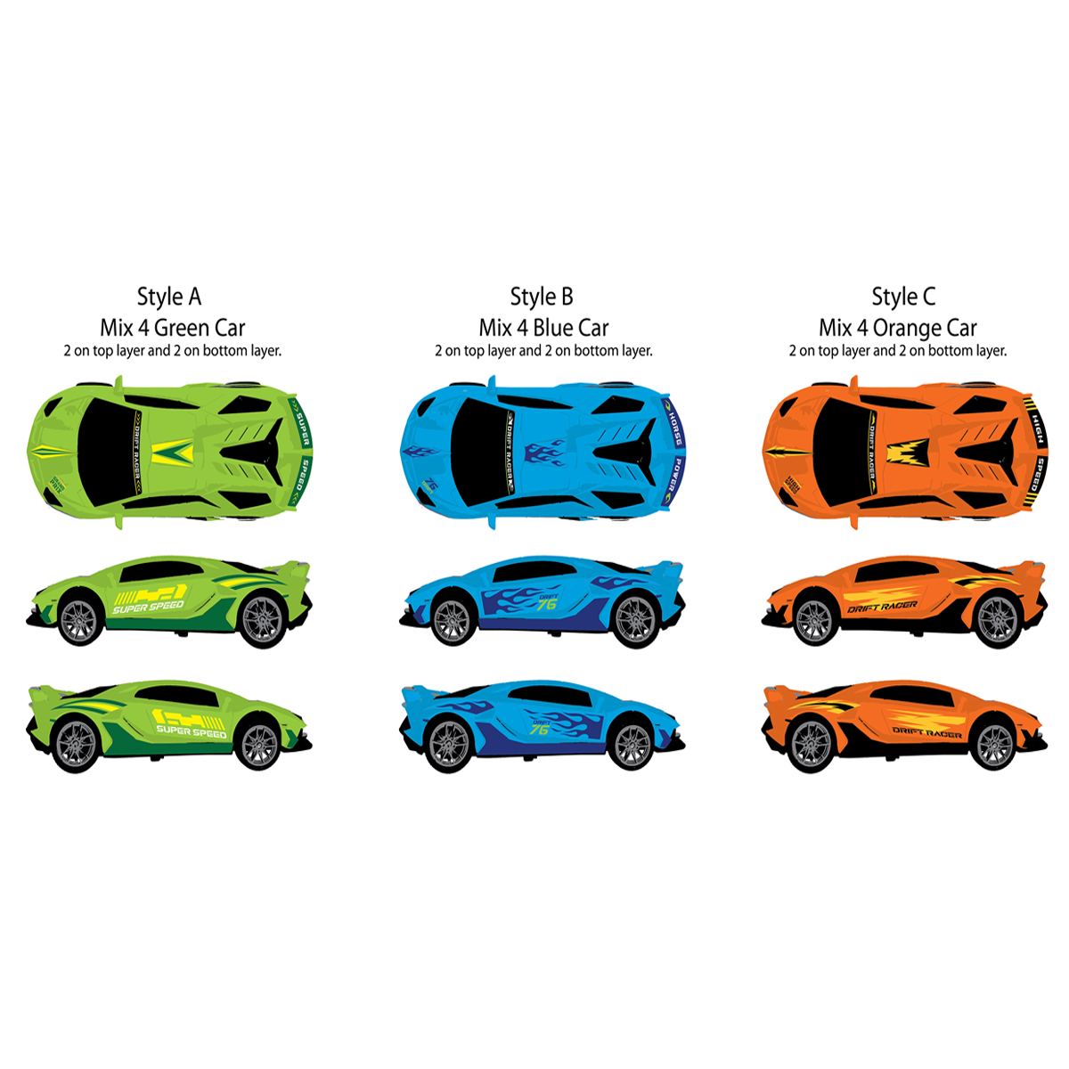 Drift Racer Friction Car