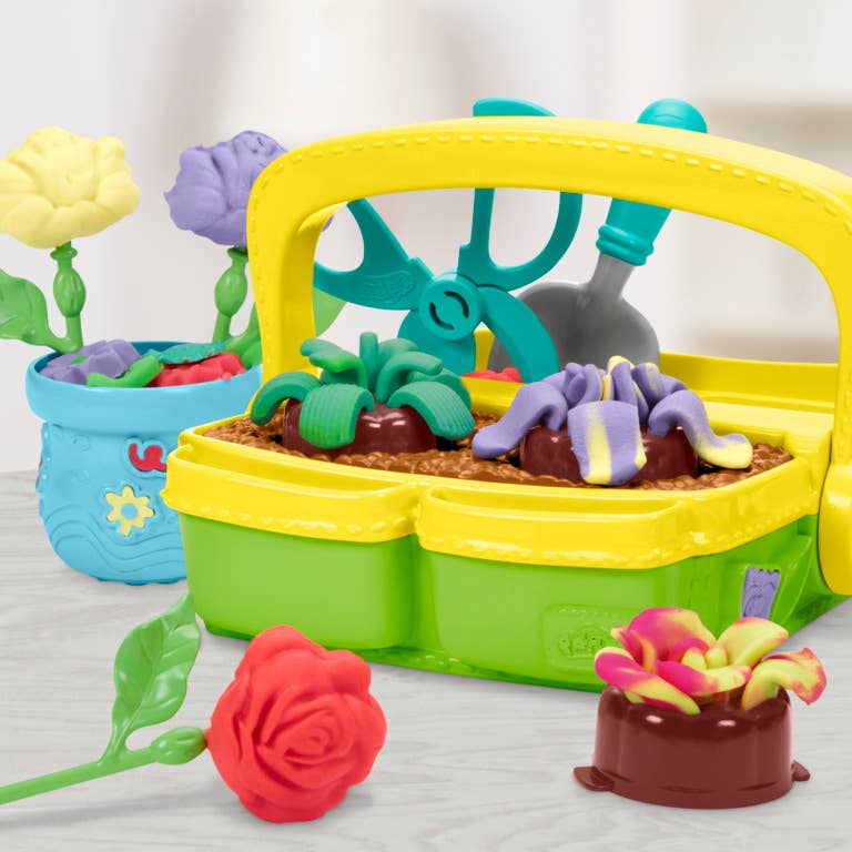 Play-Doh Blooming Flowers Playset