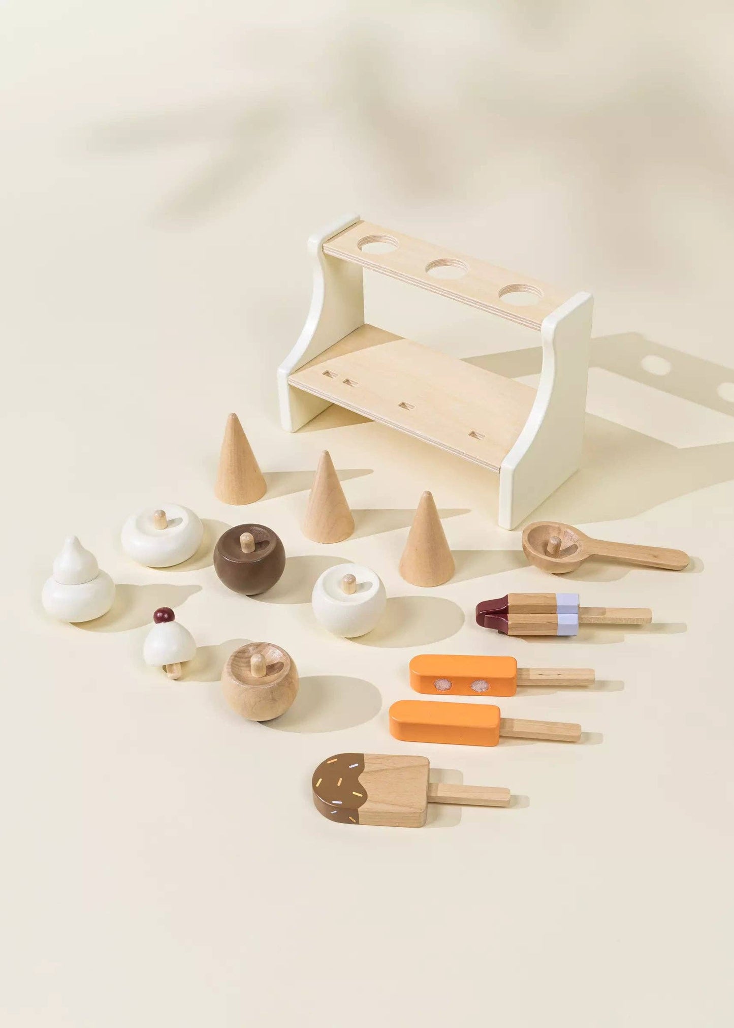 Wooden Ice Cream Stand