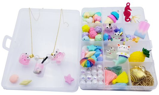 Kids Beach Necklace and Jewelry DIY Kit