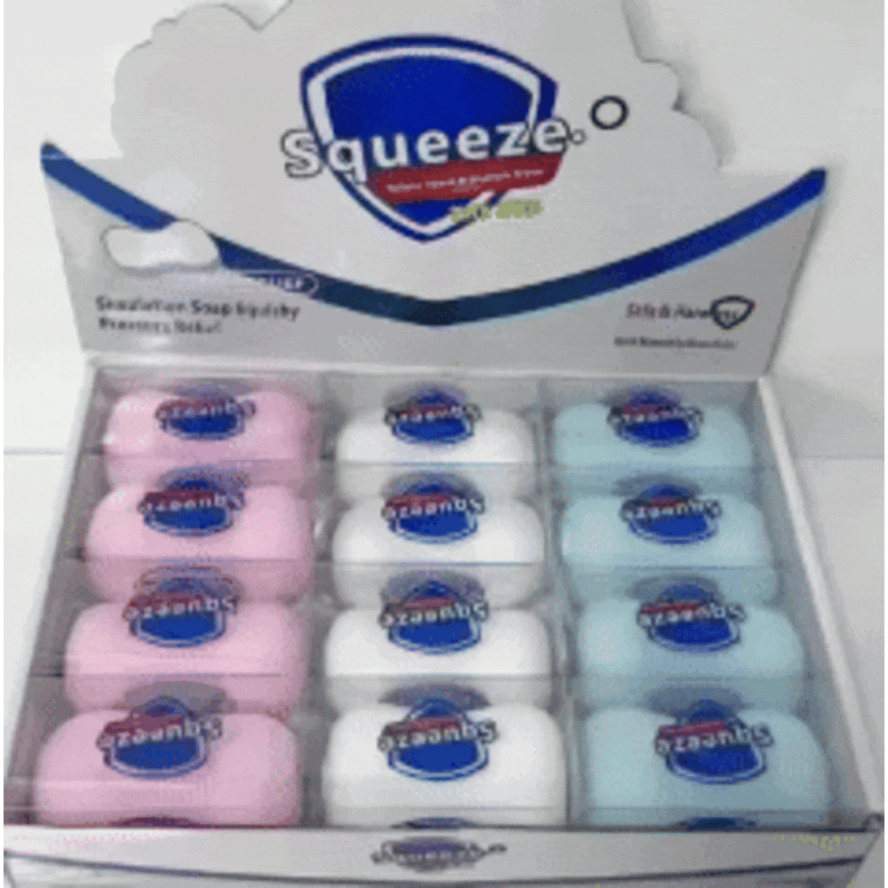 squeezy crunchy Soap
