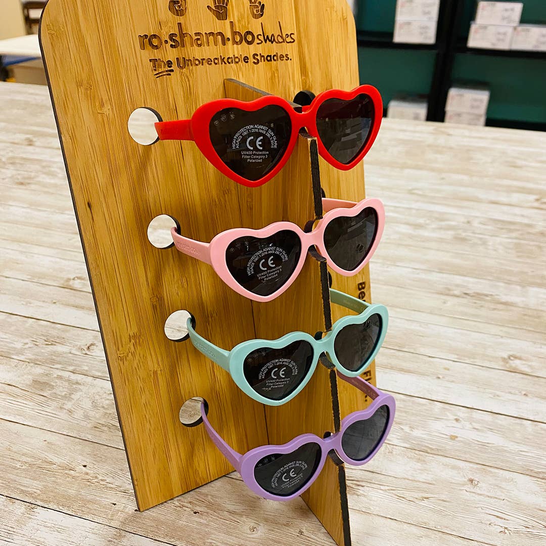 Heart Sunglasses | Lilac: (Ages 2-4)