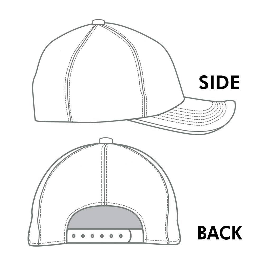 1776 USA Embroidered Baseball Cap