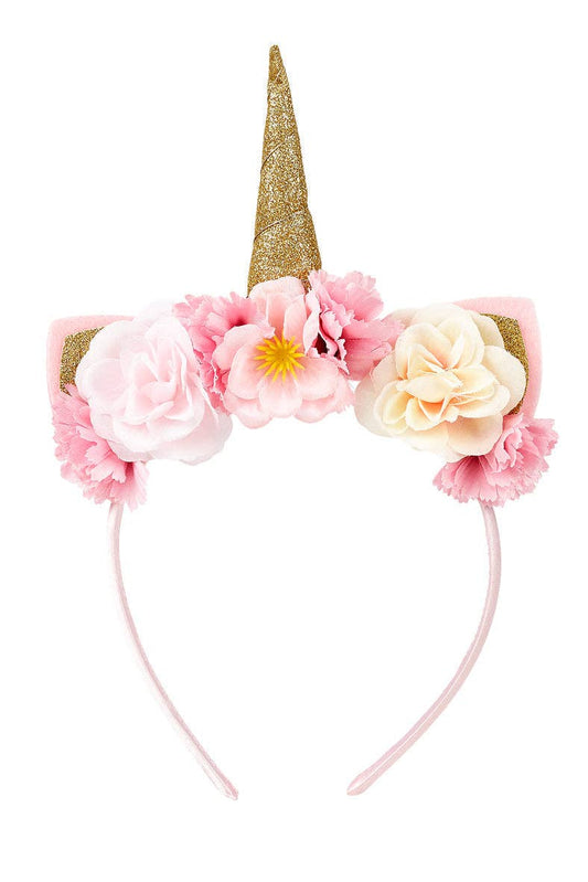 Floral Unicorn Headband