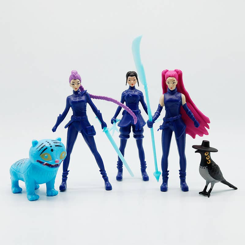 K-Pop Figurines 5 pc. Set