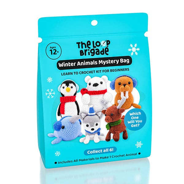 Mystery Winter Animals DIY Crochet