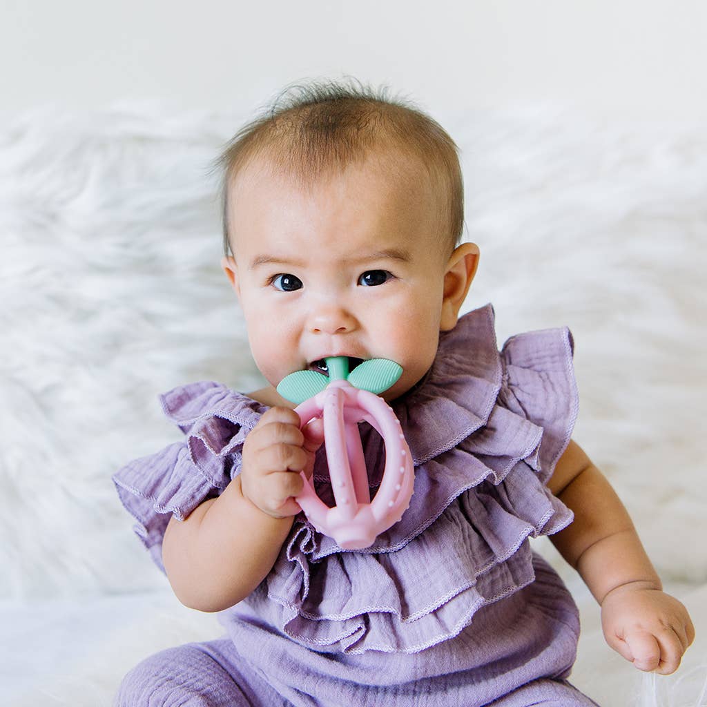 Teething Ball Baby Teether: Lemon