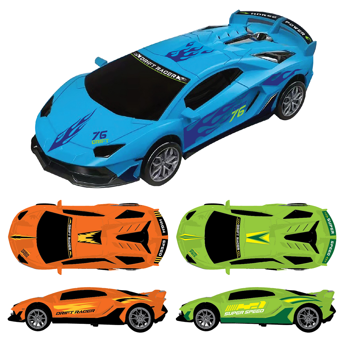 Drift Racer Friction Car
