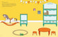 First Sticker Book Dollhouse : Usborne