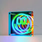 Neon Art Infinity Mirror Sign-Smile