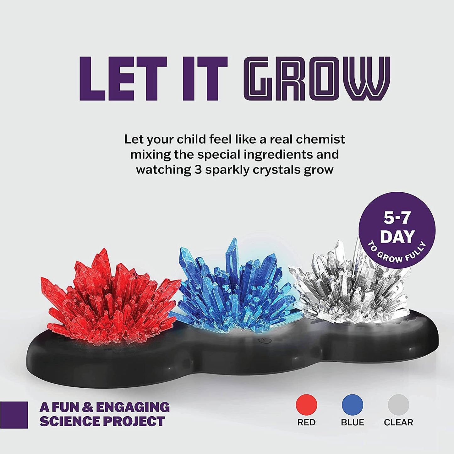 Light-Up Crystal Growing Kit