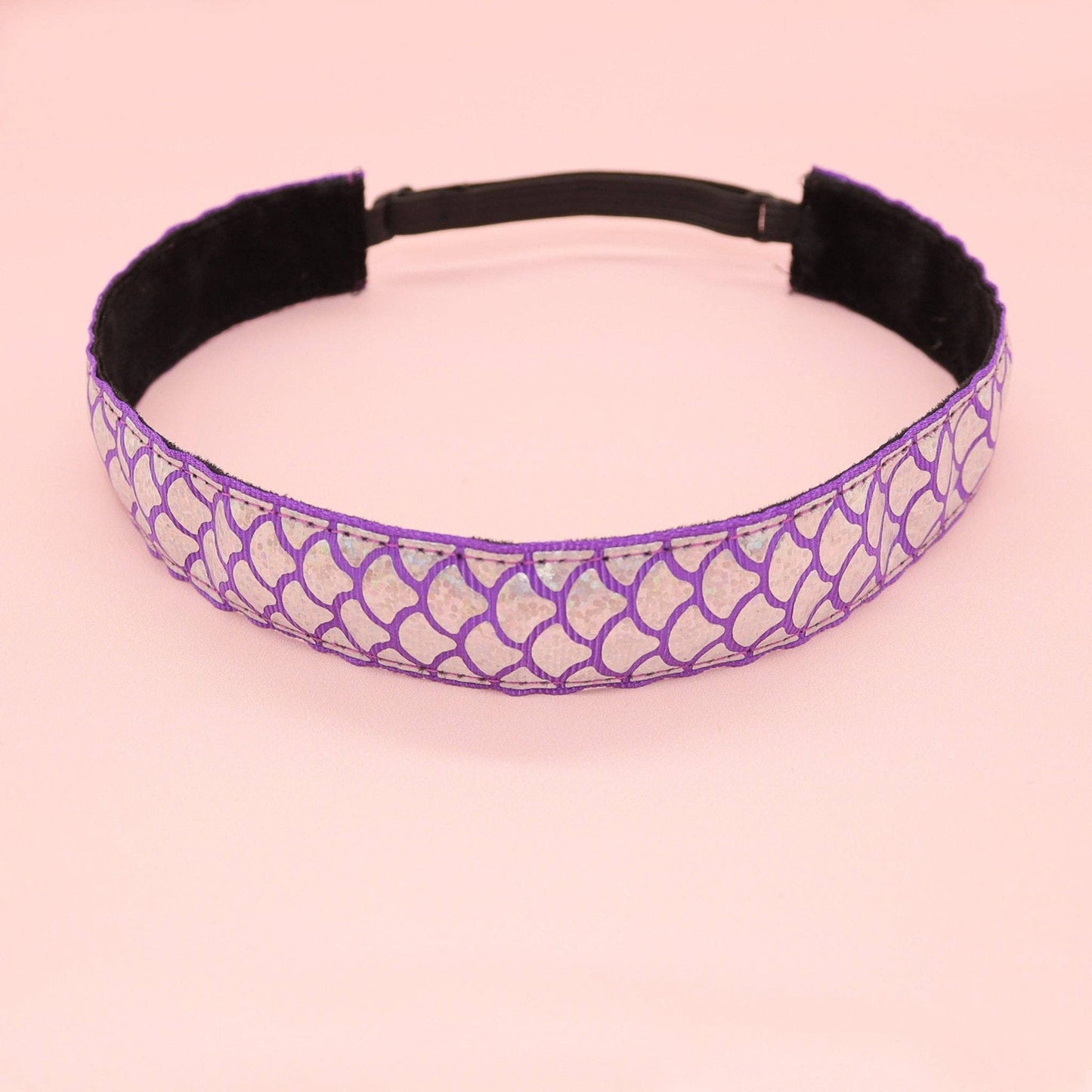 Adjustable Kids Mermaid Hairband: Pink
