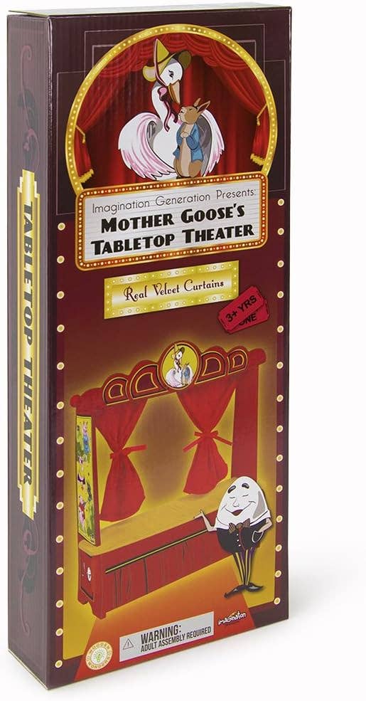 Mother Goose's Tabletop Puppet Theater