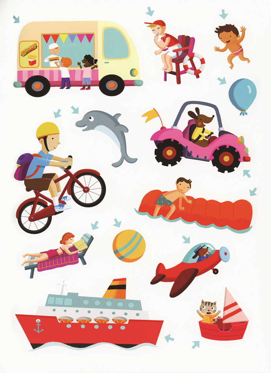 Big Stickers: Vacations