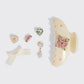 KitschPop™️Claw Clip 7pc Set Cream