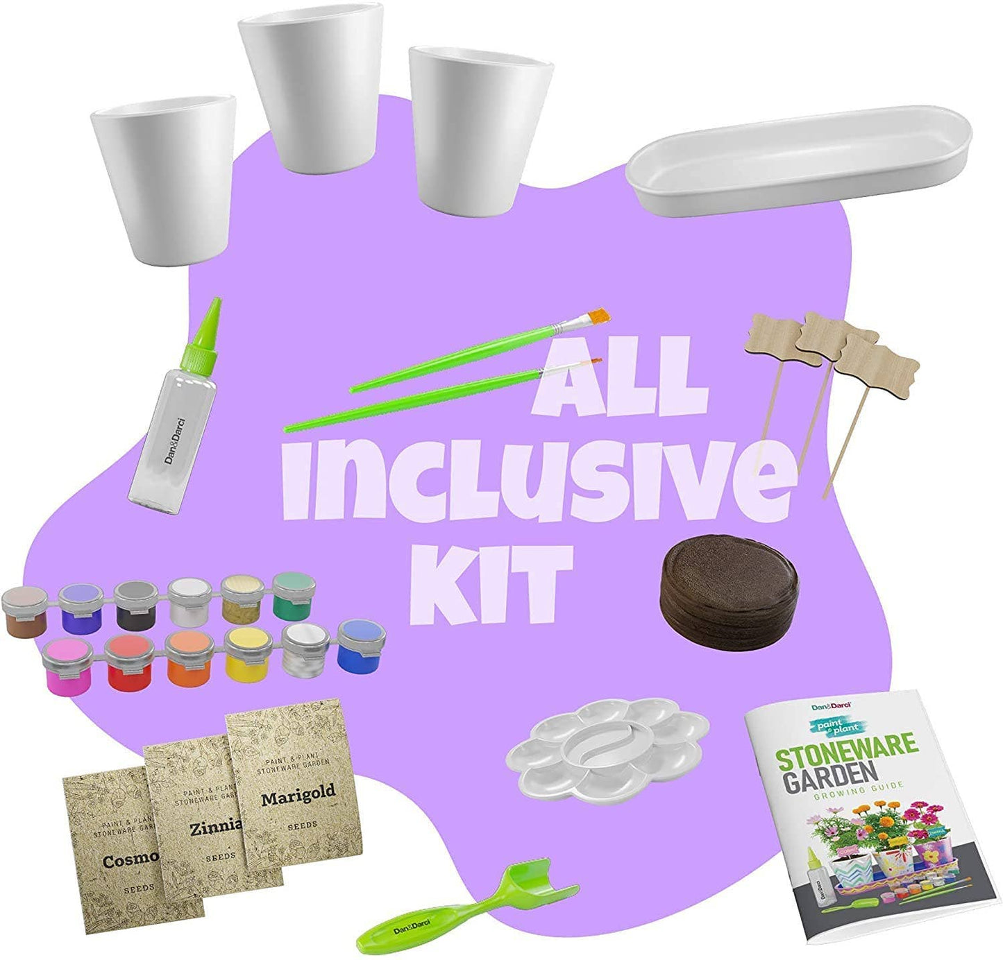 Paint & Plant Stoneware Gardening Kit