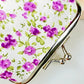 Floral Coin Purses - Vintage Styled, Cute Trinket keepers: Pink