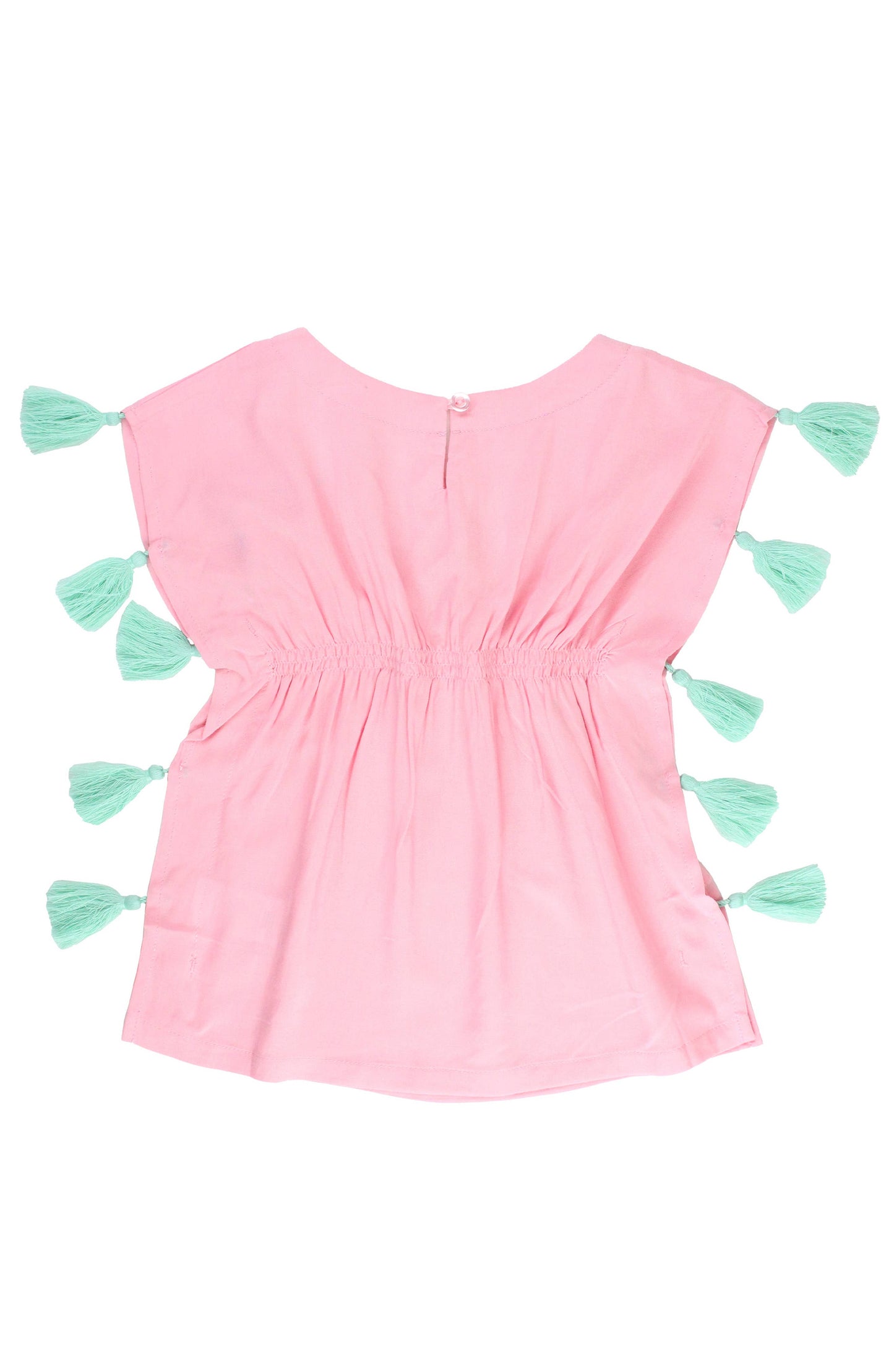 Pink Kaftan Cover-Up: 6/7