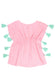 Pink Kaftan Cover-Up: 8-10