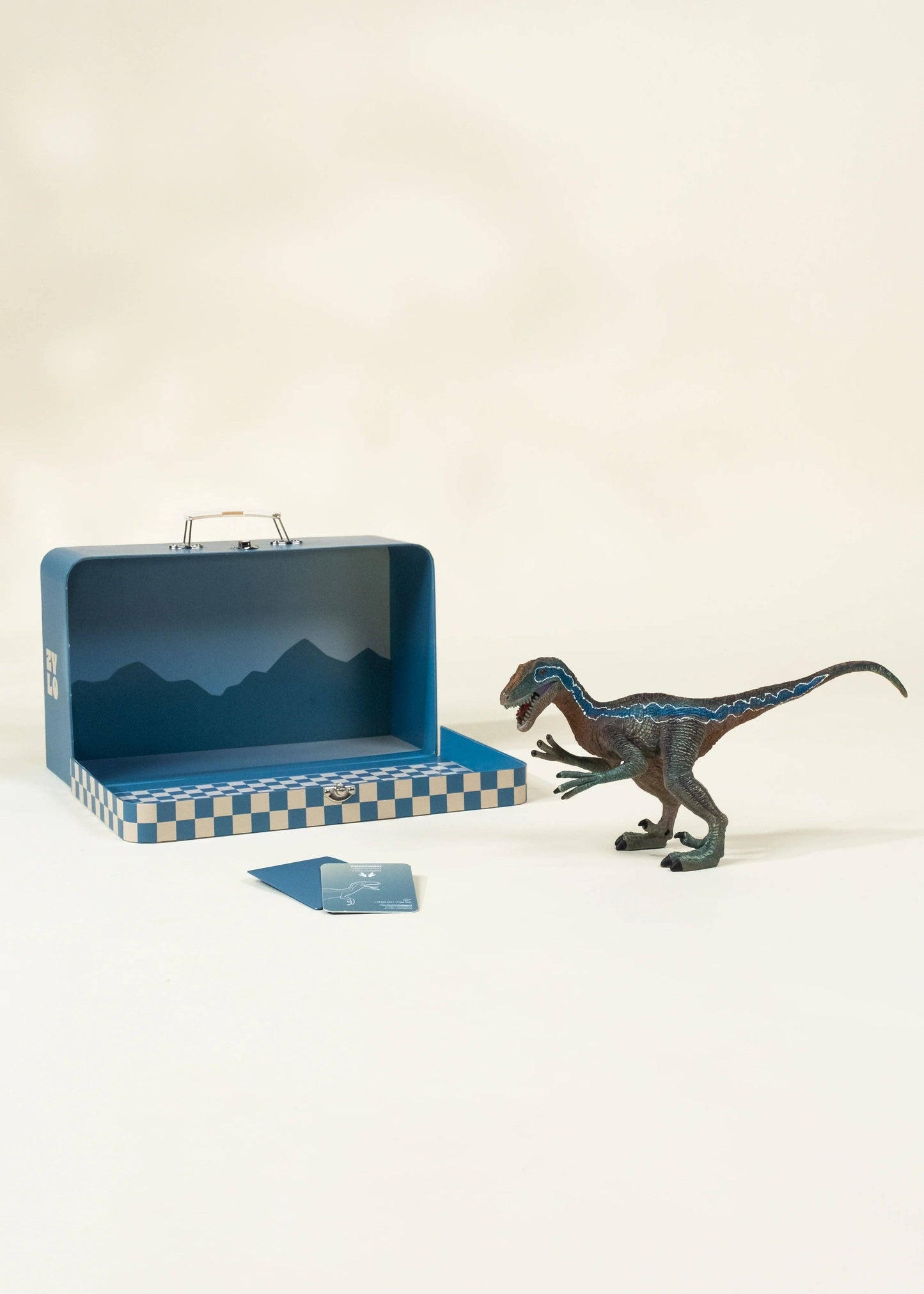 Velociraptor in a Collectible Box
