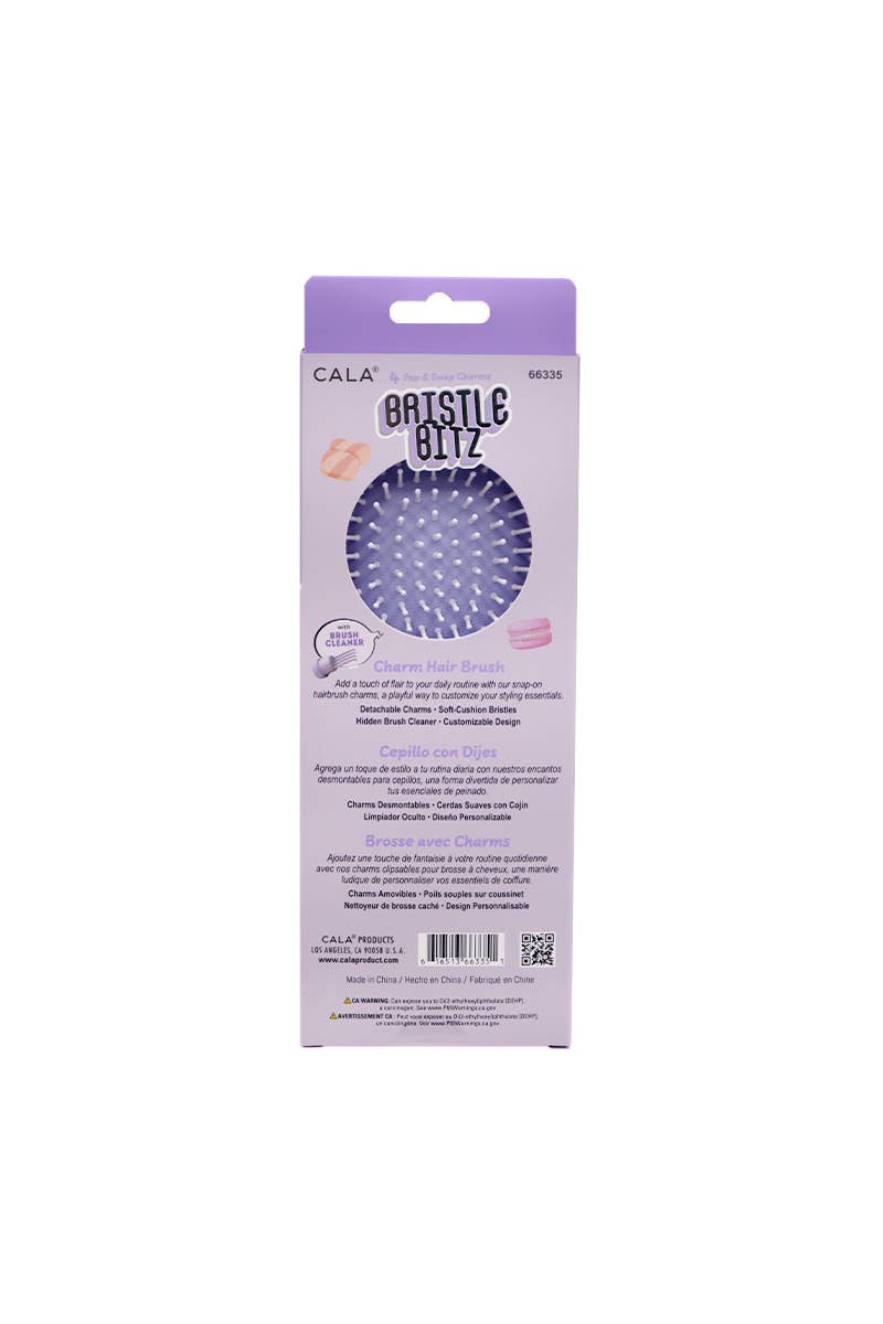 Lavender  Charm Hair Brush