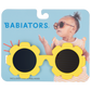 Neon Yellow Flower Sunglasses: Ages 3-5