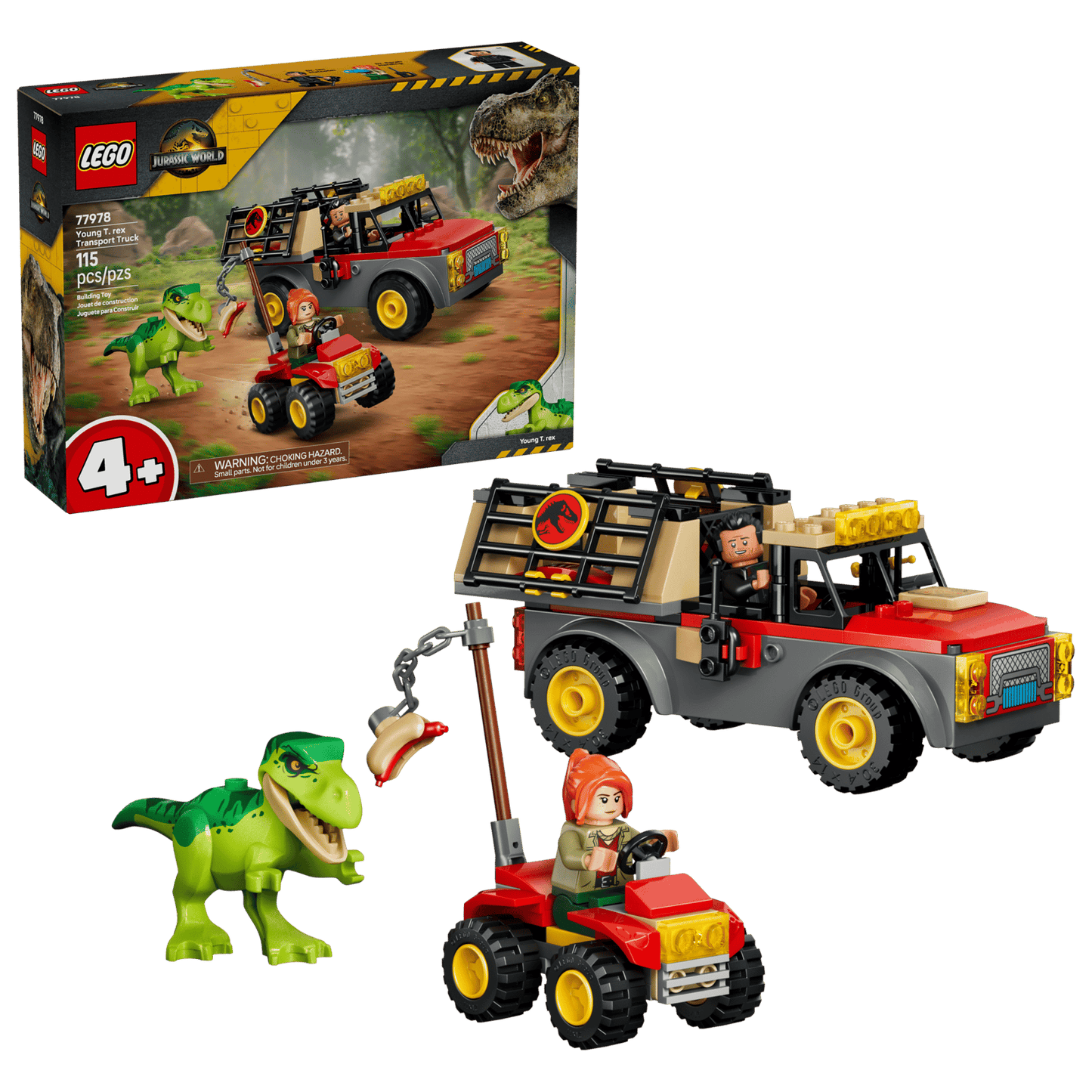 Lego Young T Rex Transport Truck