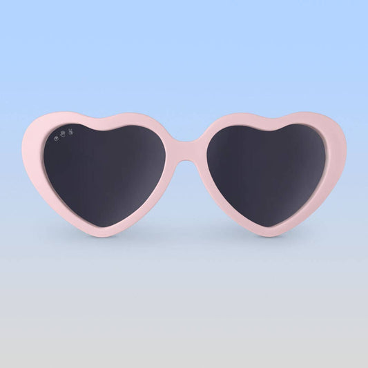 Heart Sunglasses | Peach:  (Ages 2-4)