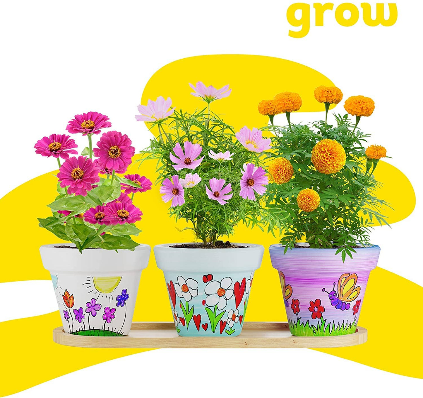 Cast, Paint & Plant Kit for Kids