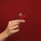 Metal Gift Bow Bobby Pins 4pc Set
