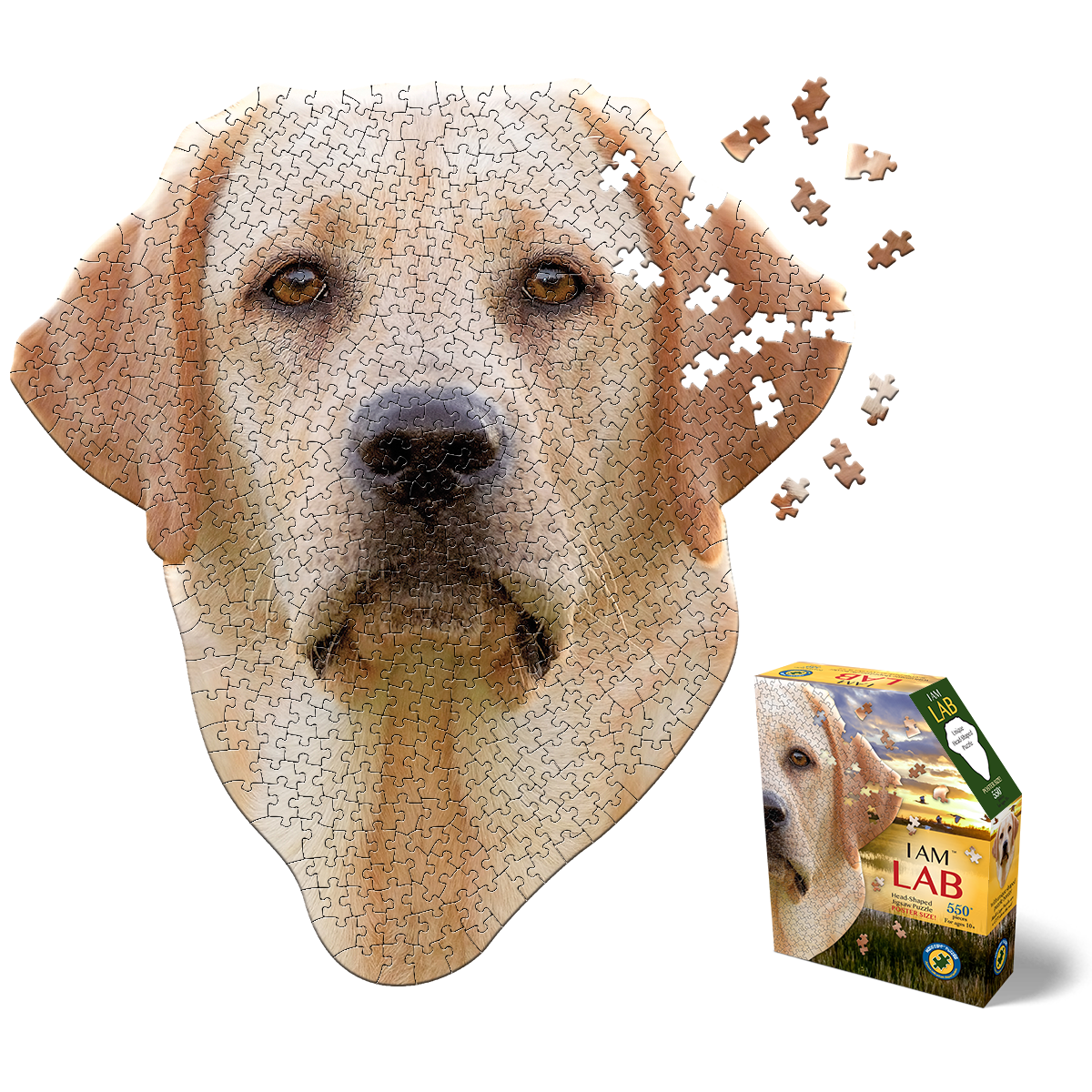 I AM LAB 550 piece puzzle