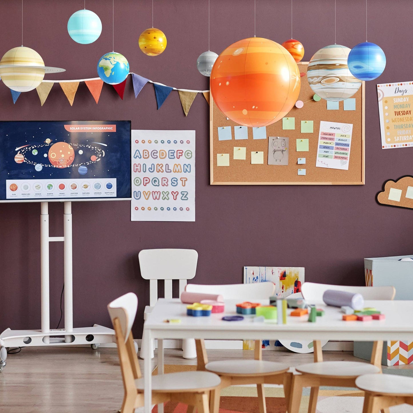 Inflatable Solar System Planets
