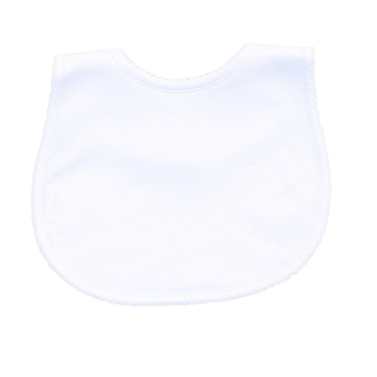 Solid Essentials White Bib: O/S