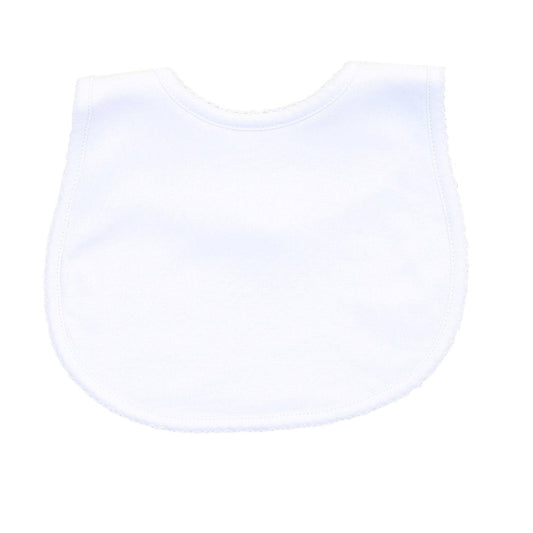 Solid Essentials White Bib: O/S