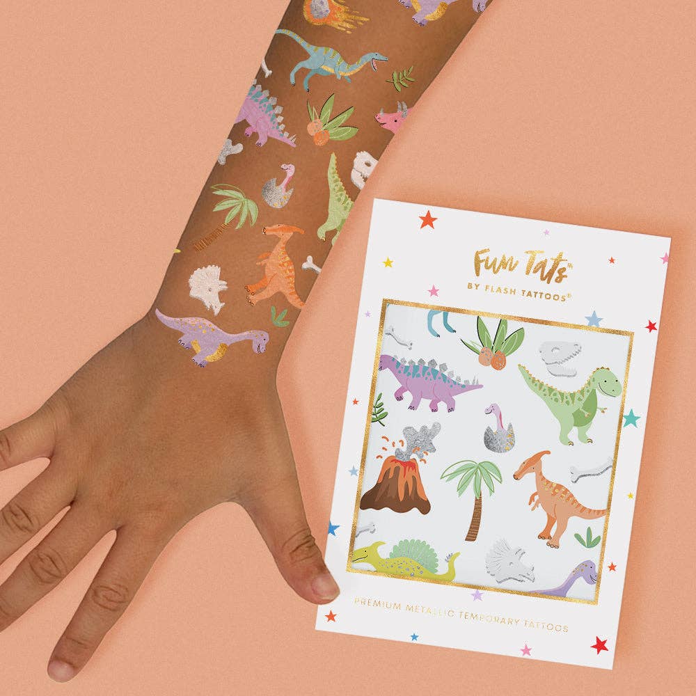 DINOSAURS Temporary Tattoo Pack