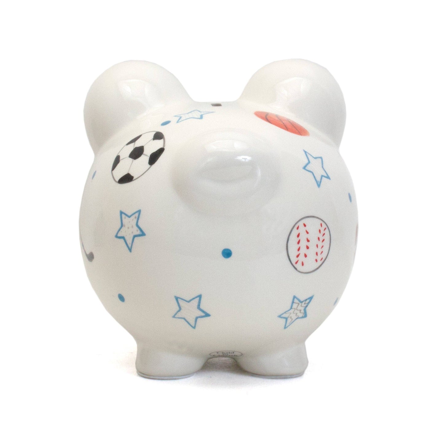 Sports Paper Star Large Piggy Bank
