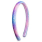Thin Glitter Headband: Pink