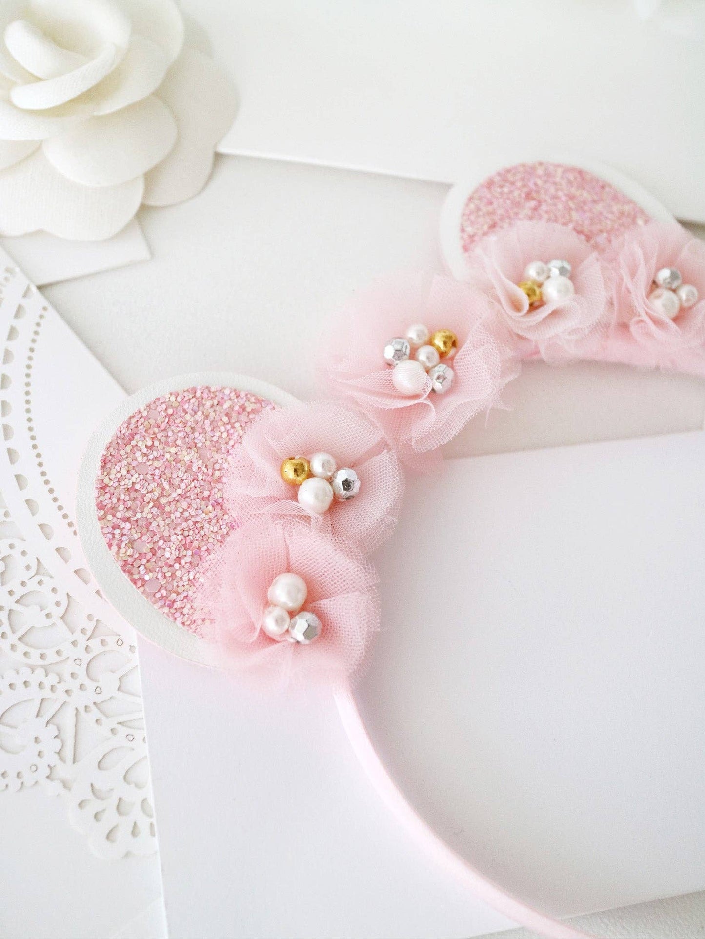 Claris Pink Fashion Headband with Ears | Pack of 3
