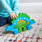 Dino Big & Little Wooden Roller