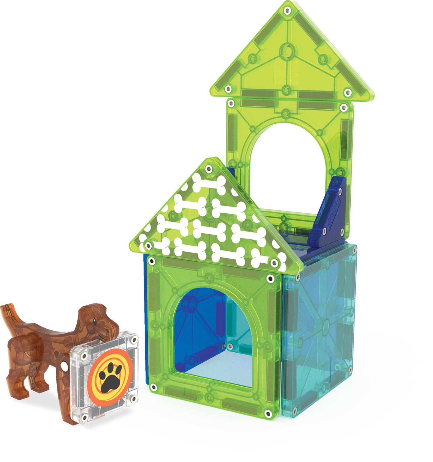 Magna-Tiles Dog House