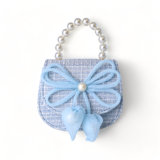 Bowtie Tweed Purse