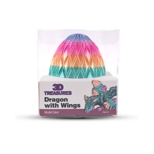 3D Printed Winged Dragon Scale Egg