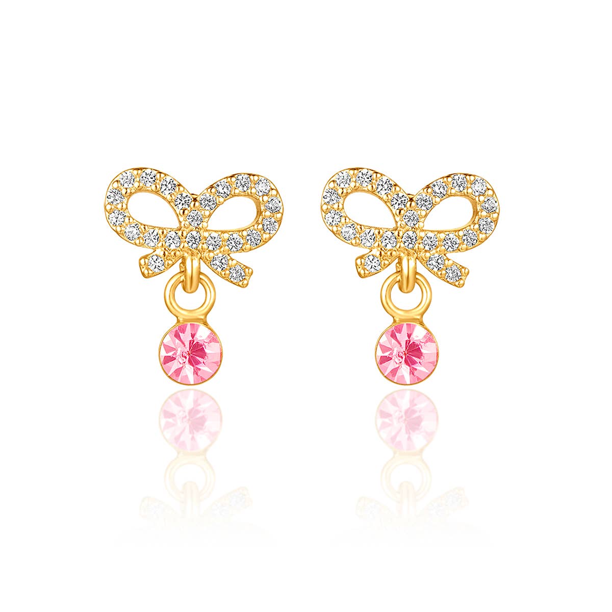 Little Luxe Bow Drop Earrings