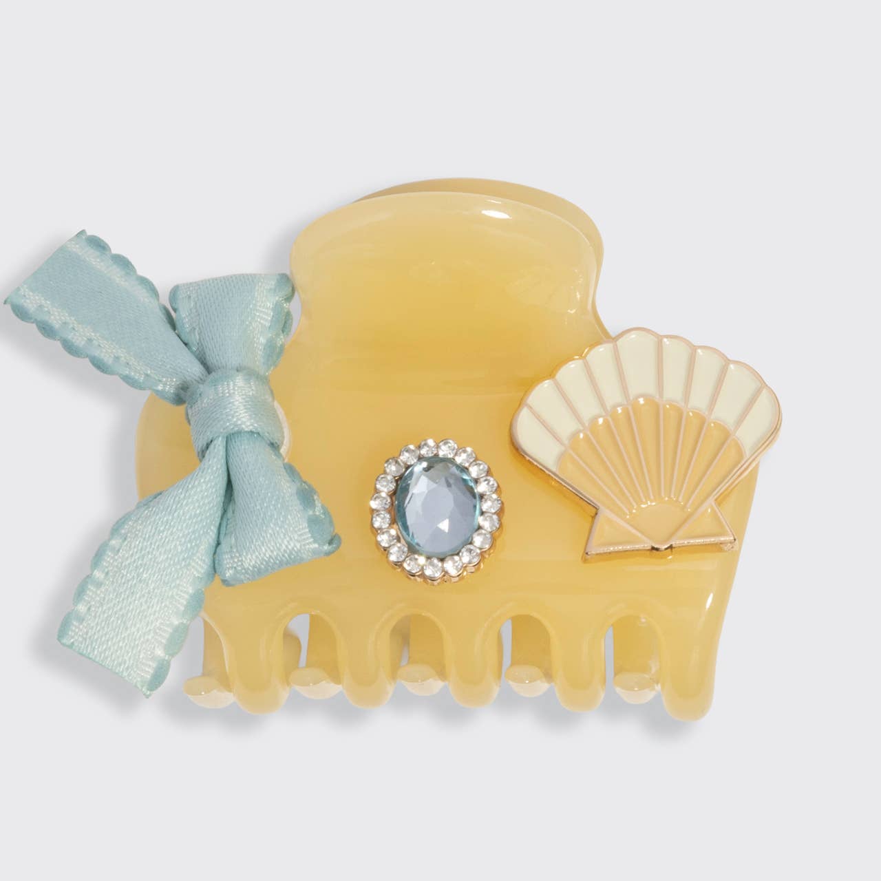 KitschPop™ Clip 7pc Set Butter Yellow