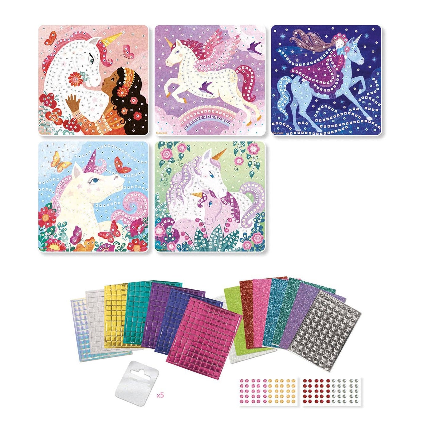 Stick'N Fun - Mosaics Unicorns