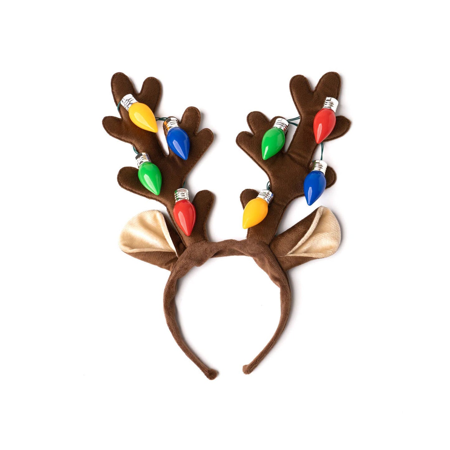 Jumbo Bulb Light Up Antlers Headband