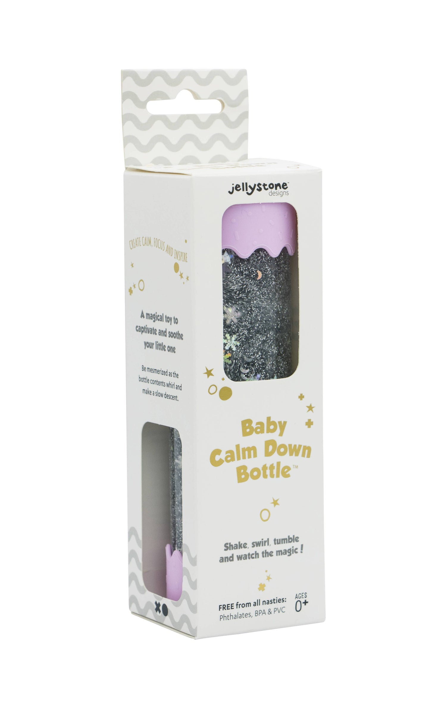Baby Calm Down Bottle: Soft Blue